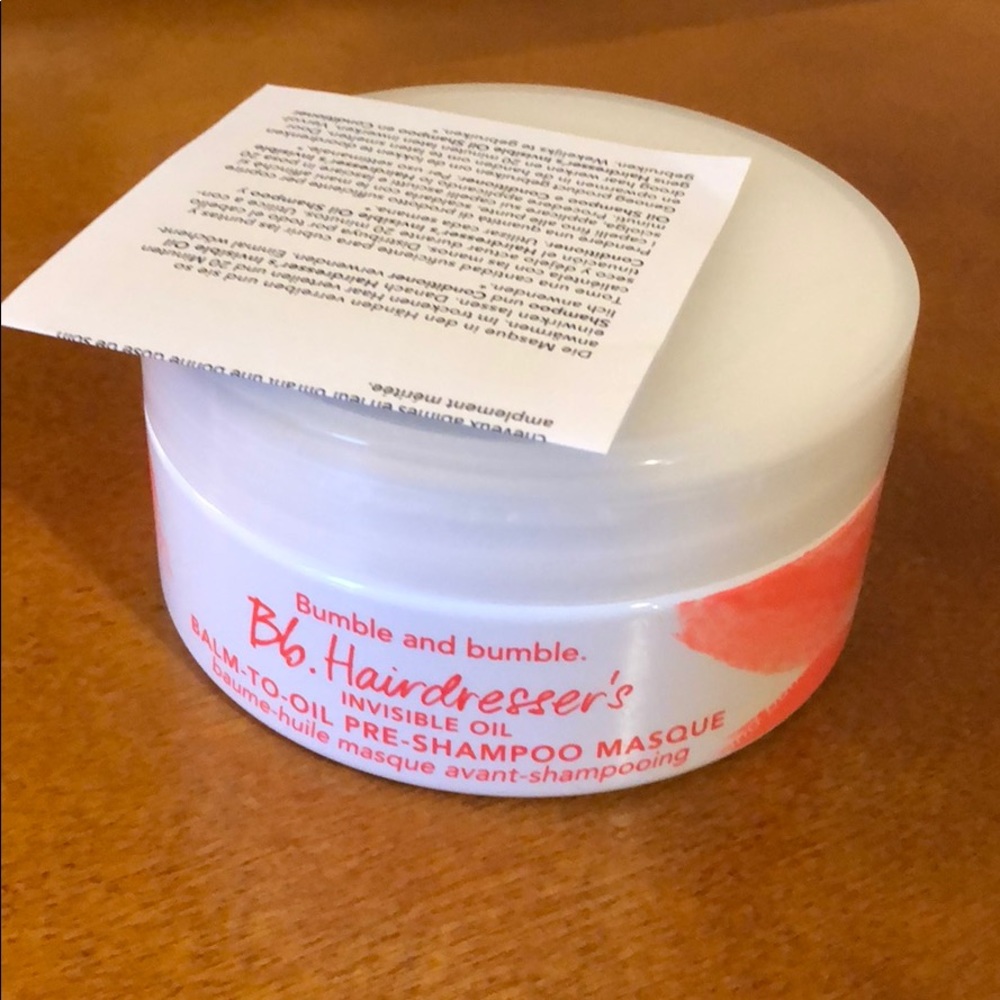 Bumble and bumble balm to oil Masque